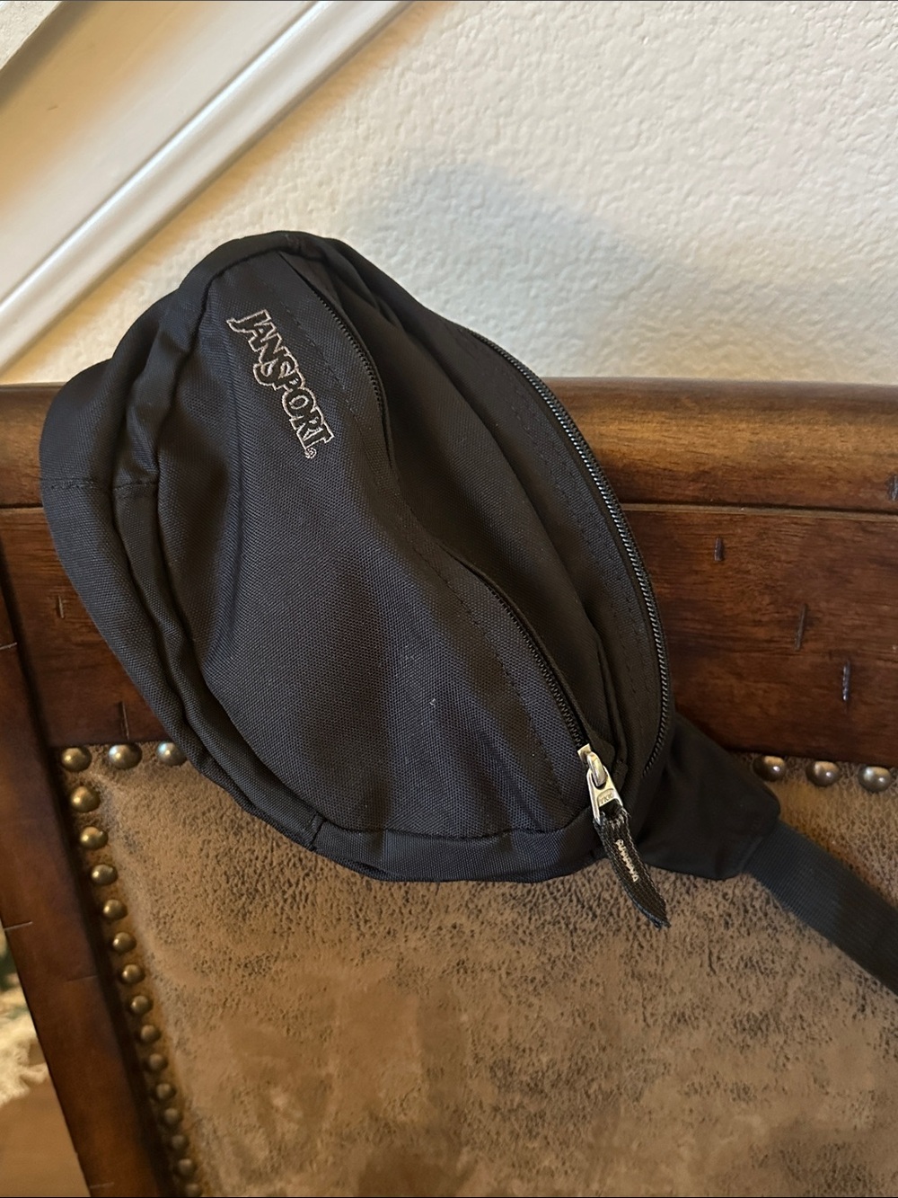 Jansport Black Compact Waist Pack Sling